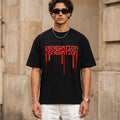 Generation-FRONT-ZED-BLACK Printed tshirt oversized