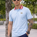 Atomizer Contrast Collar Regular Fit Exclusive Pique Lycra Polo T-Shirt