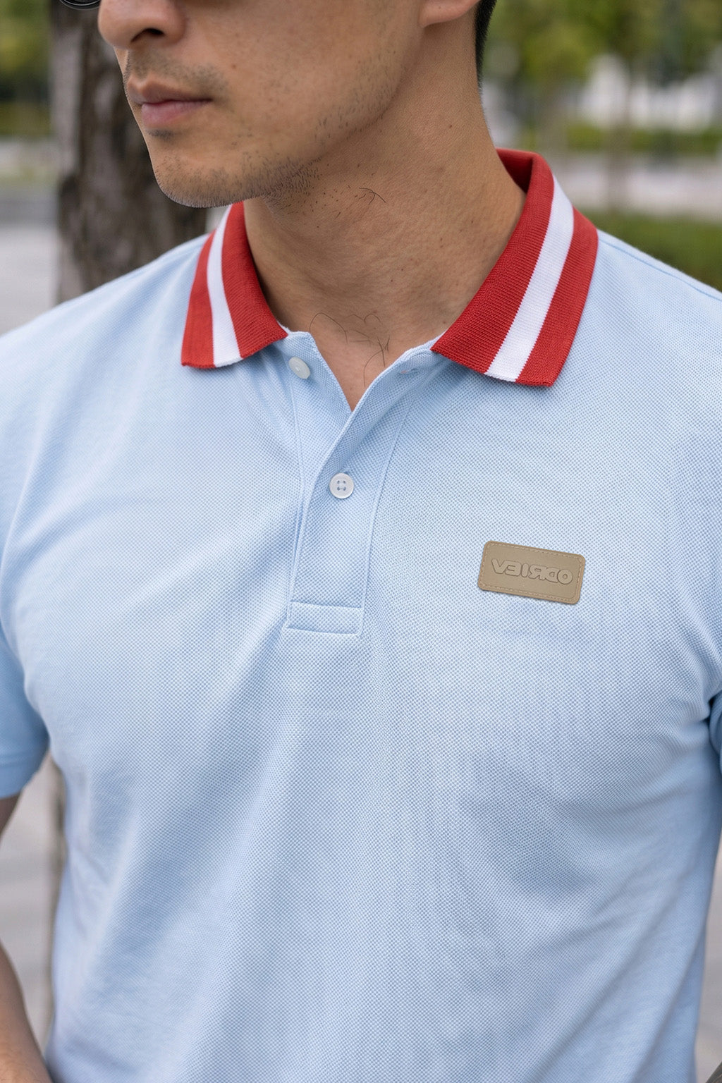 Atomizer Contrast Collar Regular Fit Exclusive Pique Lycra Polo T-Shirt