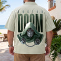 Doctor Doom Fogg Green Plus Size Printed Exclusive Shirt