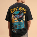 Rock The Earth 3D Puff Print Exclusive T-shirt Supreme Edition