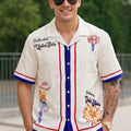 Arizona White Oversized Printed Exclusive Shirt