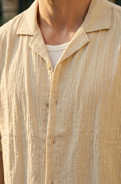 Feather Feel Marshmallow Oversized Plain Double Layer Exclusive Cotton Shirt