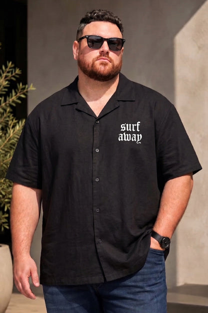 Los Angeles Black Plus Size Printed Exclusive Shirt
