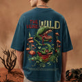 Wild Blue 3D Puff Print Exclusive T-shirt Supreme Edition