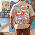 Good Vibes Swanwhite Plus Size Printed Exclusive Shirt