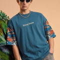 Dragon Blue 3D Puff Print Exclusive T-shirt Supreme Edition