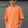 Muskmelon Solid Oversized Boys T-shirt