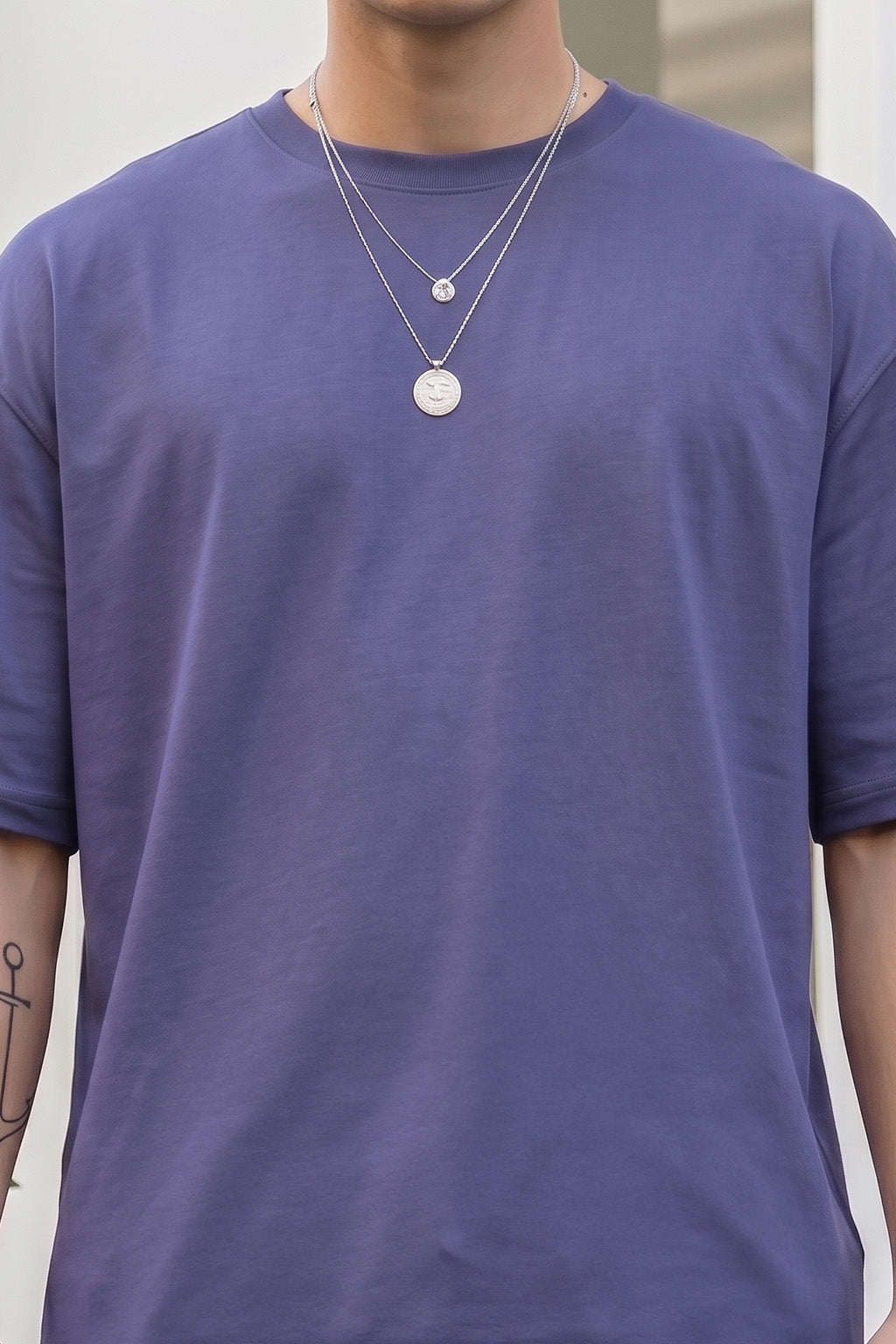 Future Dusk Plain Oversized T-shirt