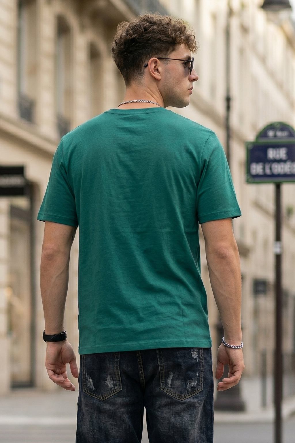 Veirdo Joker Green Regular Fit Printed T-shirt