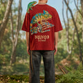 Disguised Red 3D Puff Print Exclusive T-shirt Supreme Edition