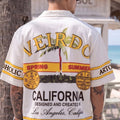 California White Oversized Printed Exclusive Shirt